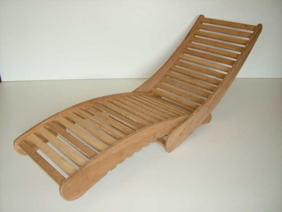 Bambus-Liegestuhl 004